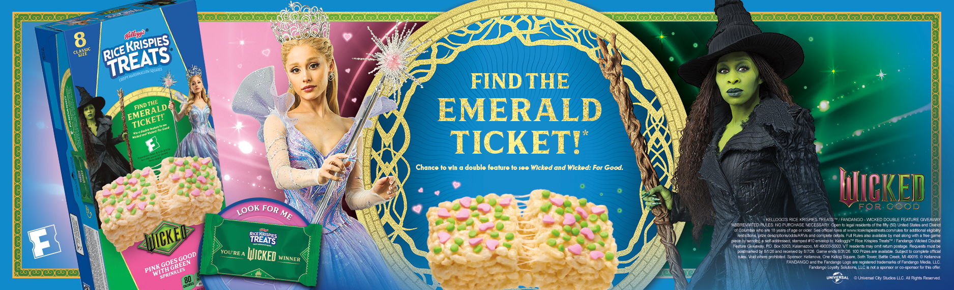 Find the emerald ticket !